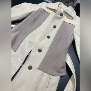 Elevenes rose and cream coat